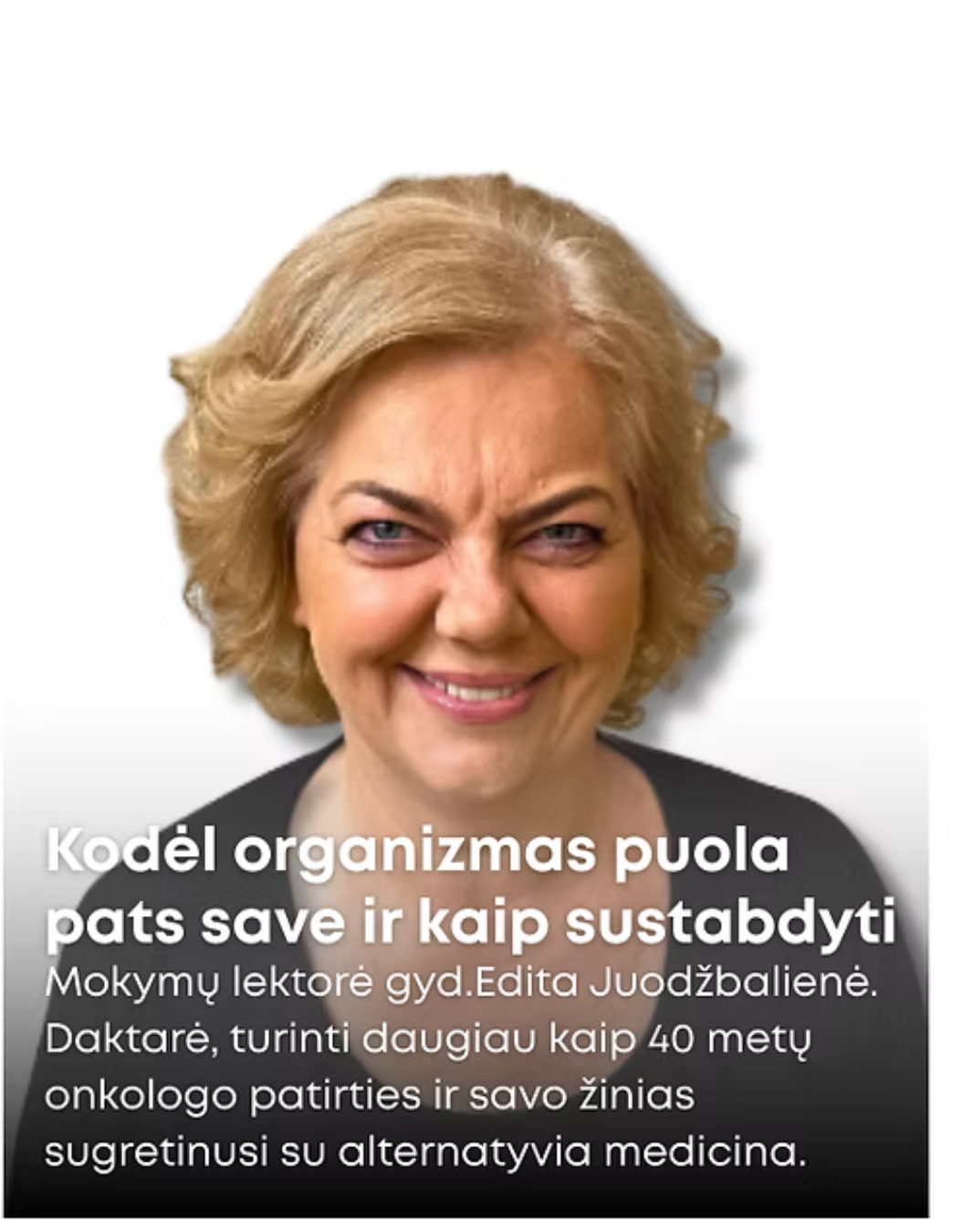 Online: Autoimuninės ligos. Kodėl organizmas puola pats save ir kaip sustabdyti